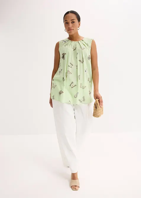 Blousetop van soepele viscose, bonprix