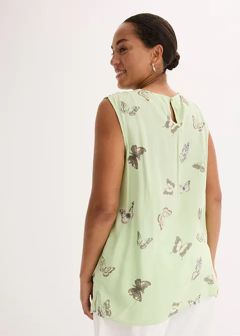 Blousetop van soepele viscose, bonprix