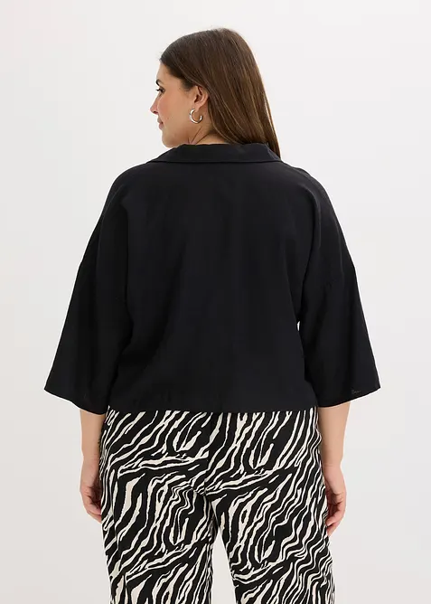 Linnen blouse, bonprix