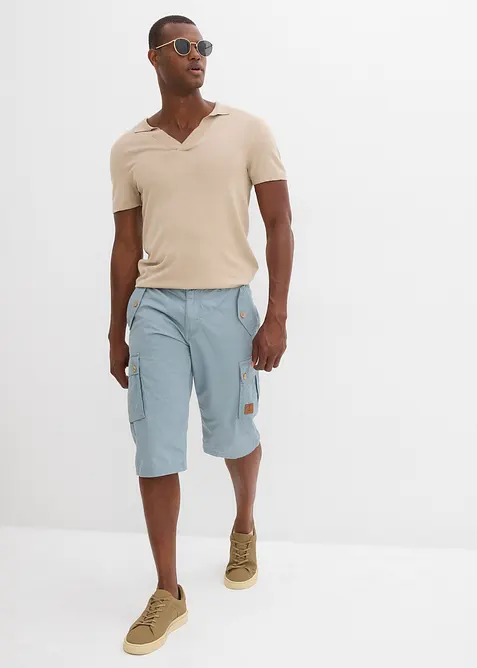 Cargo bermuda van katoen, regular fit, bonprix