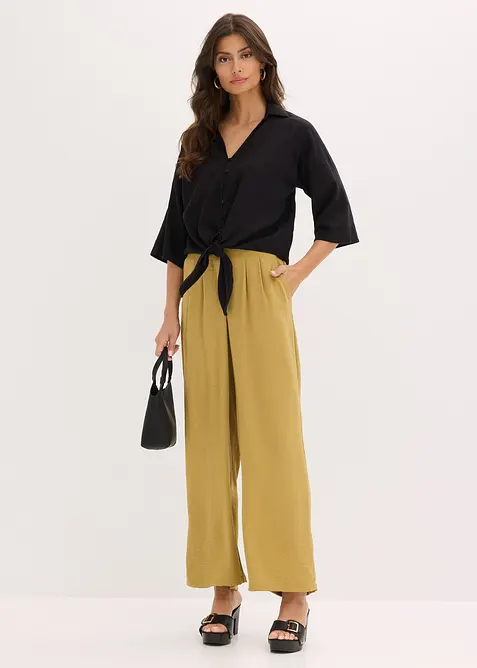 Linnen blouse, bonprix