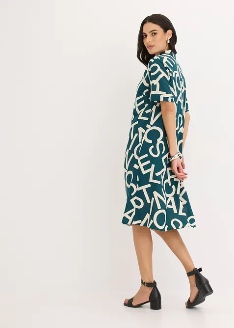 Jurk van soepele viscose, bonprix