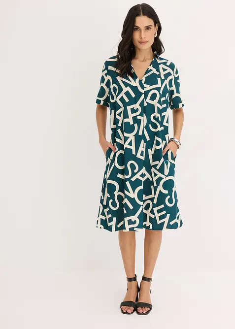 Jurk van soepele viscose, bonprix