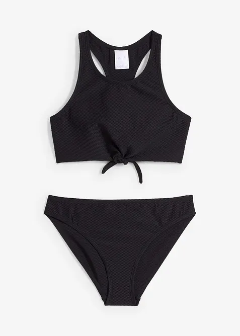 Bikini van gestructureerd materiaal (2-dlg. set), bonprix