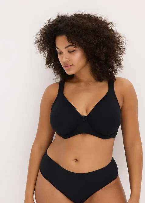 Minimizer T-shirt bhmet beugels en biologisch katoen (set van 2), bonprix