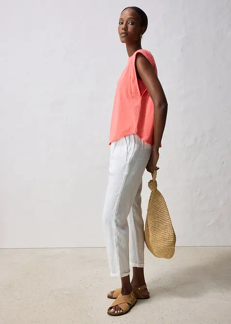 Shirt met zijde, bonprix