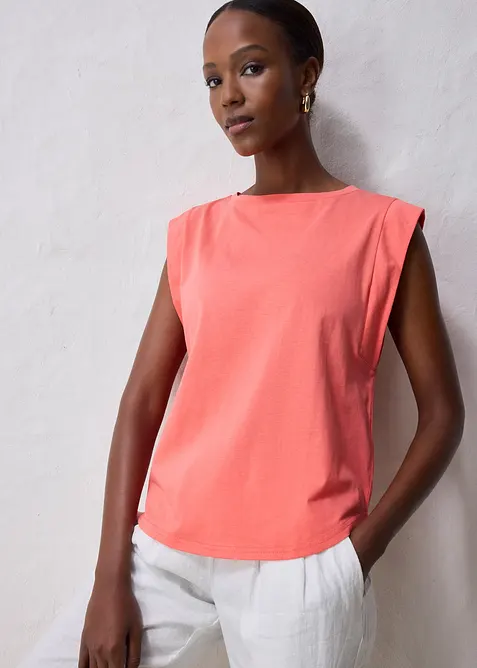 Shirt met zijde, bonprix