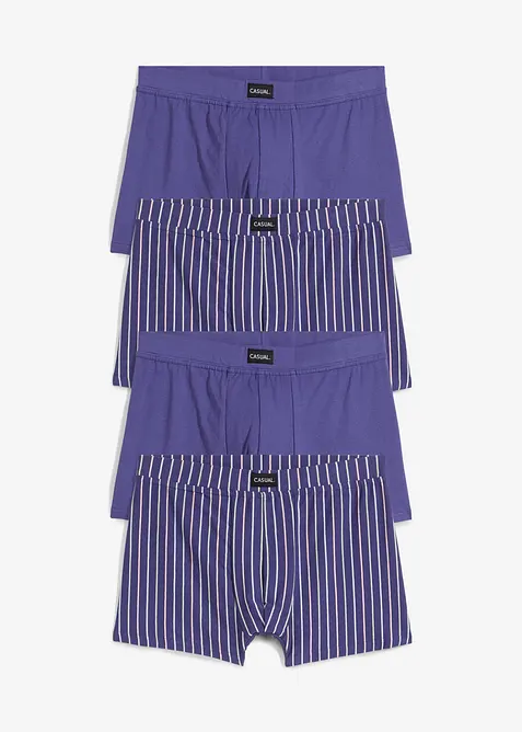 Boxershort strak (set van 4), bonprix