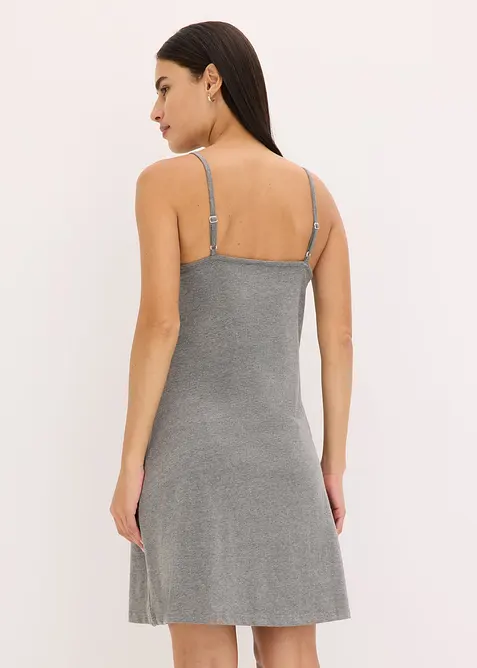 Nachthemd met spaghettibandjes, bonprix