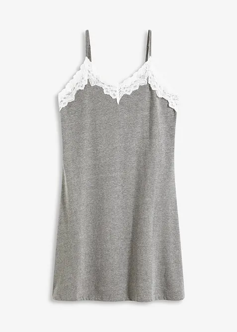 Nachthemd met spaghettibandjes, bonprix