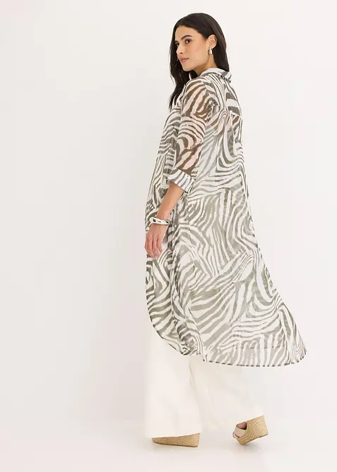 Lange chiffon blouse, bonprix