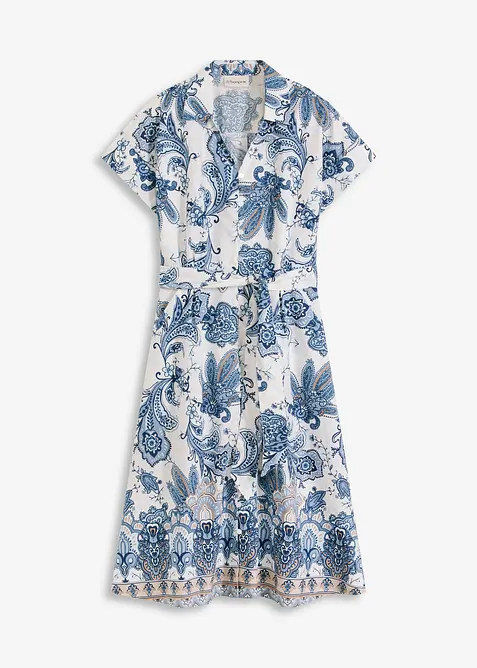 Jurk met ceintuur, bonprix