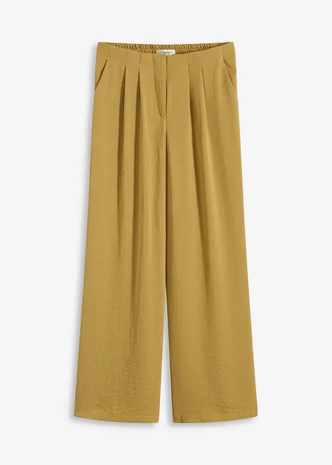 Getextureerde broek, bonprix