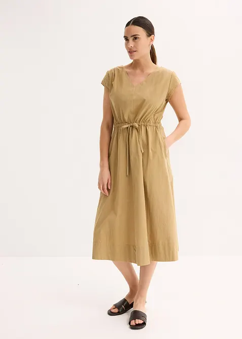 Katoenen popeline jurk, bonprix