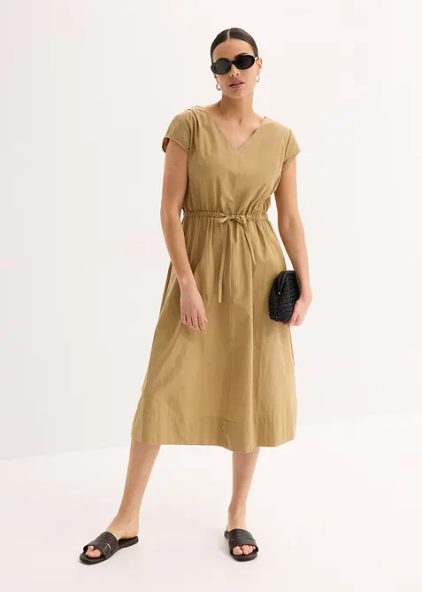 Katoenen popeline jurk, bonprix