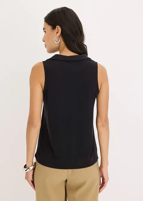 Viscose piqué polotop, bonprix