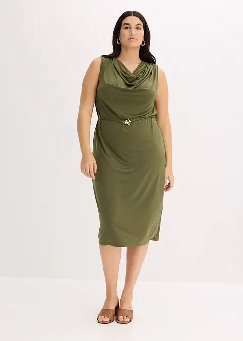 Shirtjurk met riem (2-dlg.  set), bonprix