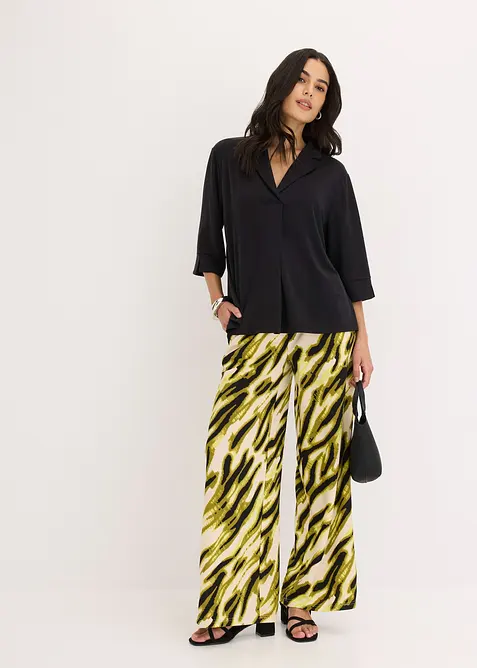 Shirt tuniek van soepele viscose piqué, bonprix