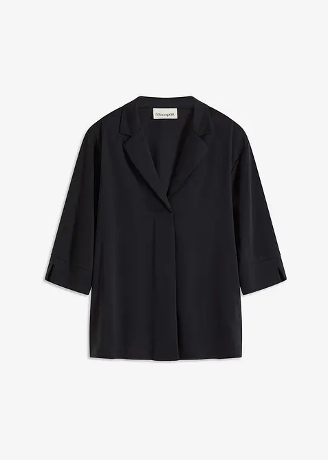 Shirt tuniek van soepele viscose piqué, bonprix