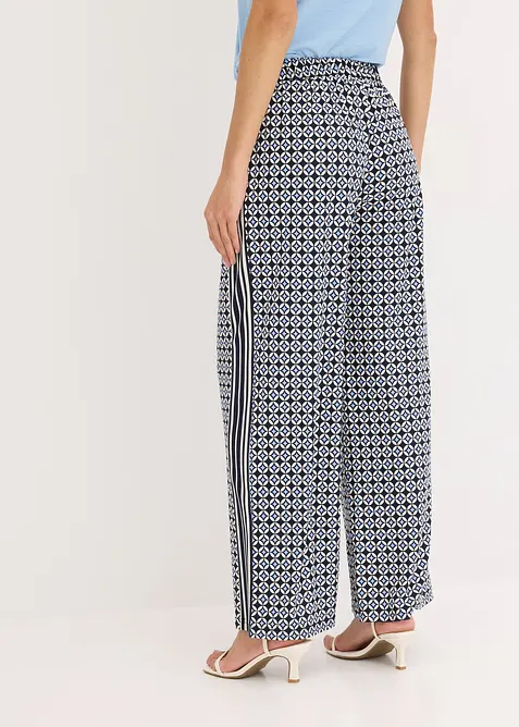 Jersey broek met een minimalistisch design, bonprix