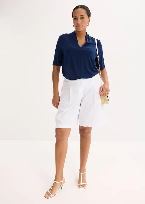 Shirt met een kelkkraag, bonprix