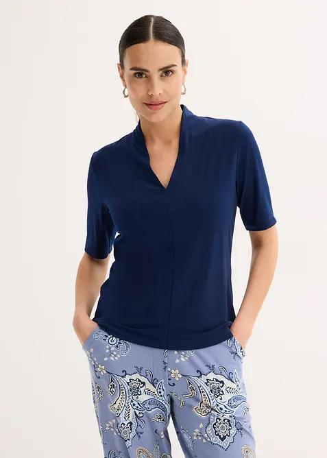 Shirt met een kelkkraag, bonprix