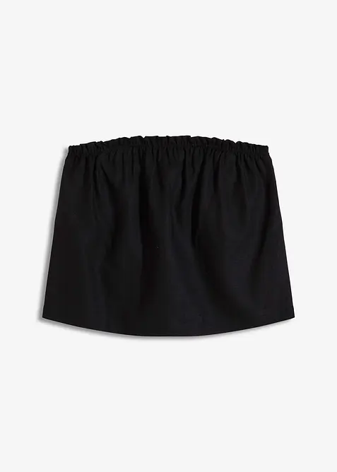 Blousetop met linnen, bonprix