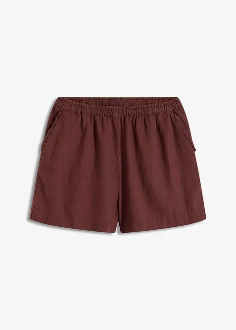 Short met linnen, bonprix