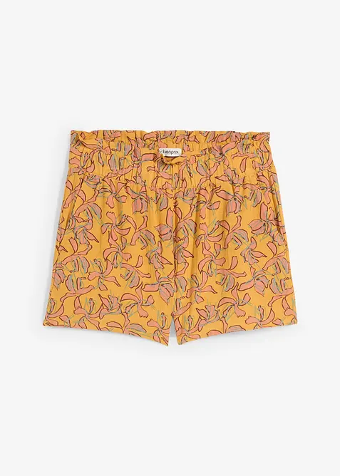 Short in een katoen-viscosemix, bonprix
