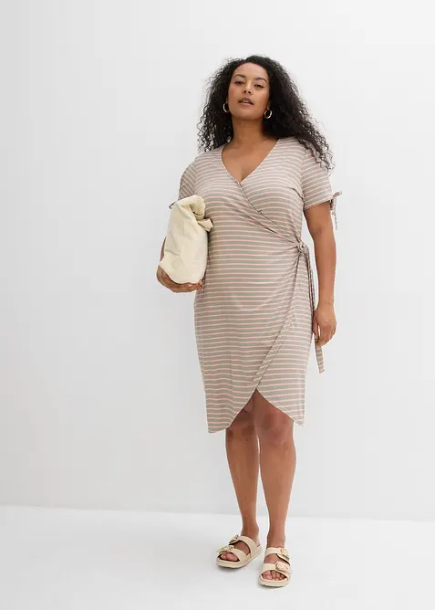 Wikkeljurk in een soepele viscose-elastanmix, bonprix