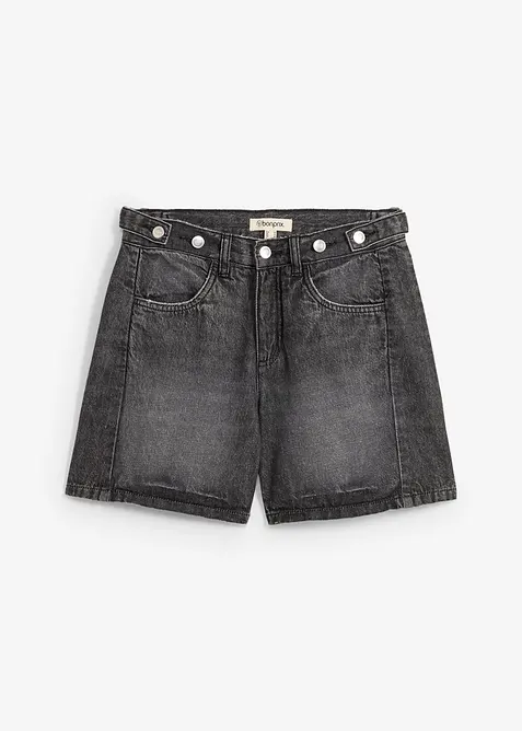 Jeans short mid waist, low stretch, bonprix