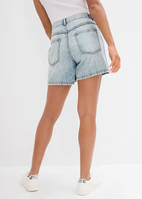Jeans short mid waist, low stretch, bonprix