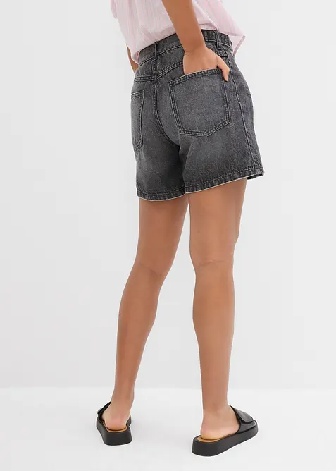 Jeans short mid waist, low stretch, bonprix