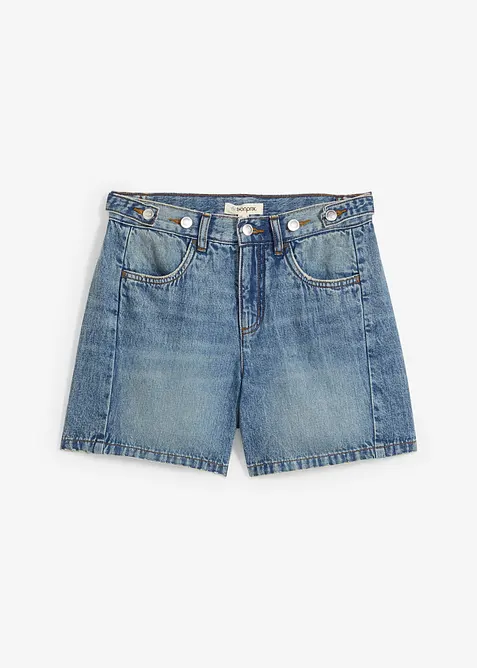 Jeans short mid waist, low stretch, bonprix