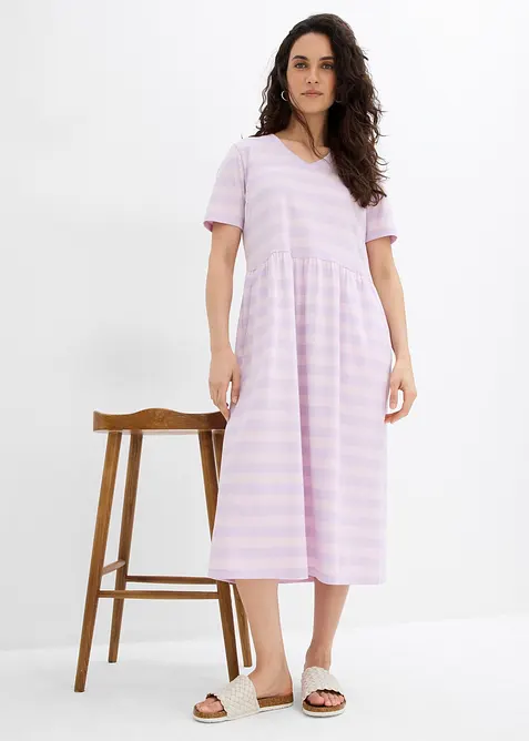 Jersey jurk van biologisch katoen, bonprix