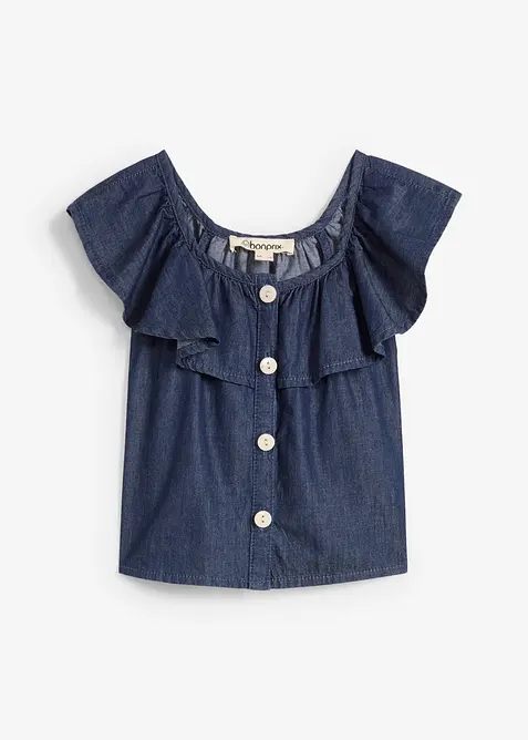 Blousetop van zacht katoen, bonprix