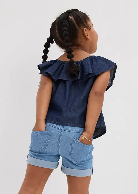 Blousetop van zacht katoen, bonprix