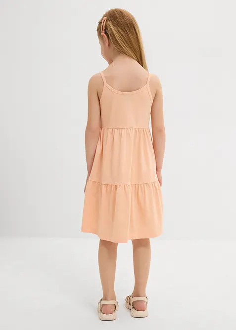 Jersey jurk (set van 2) gemaakt van puur biologisch katoen, bonprix