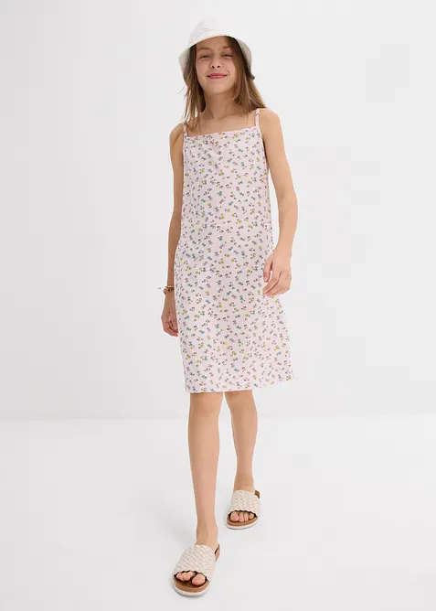 Jersey jurk in een elastische katoenmix (set van 2), bonprix