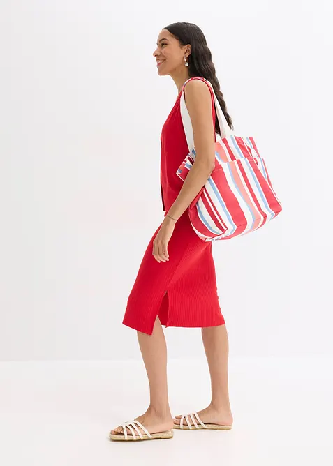 Mouwloos vest in een gebreide look, bonprix