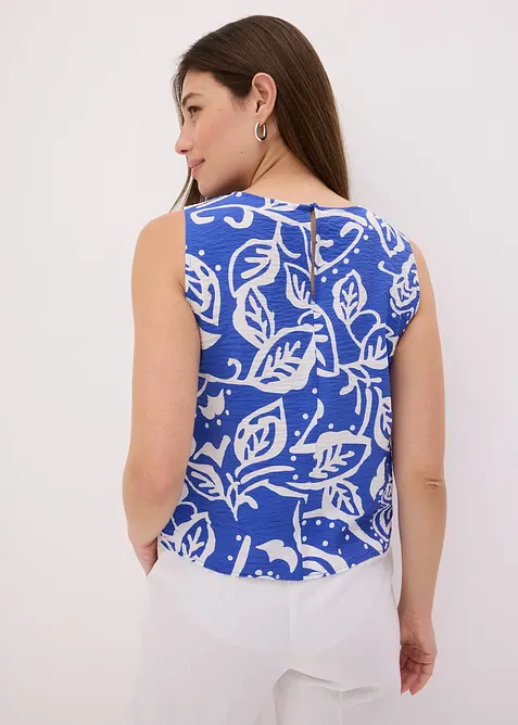 Gedessineerde blousetop, bonprix