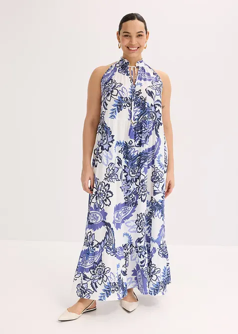 Gedessineerde jersey jurk, bonprix