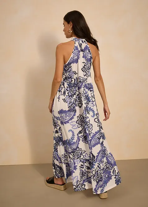 Gedessineerde jersey jurk, bonprix