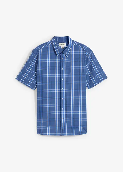 Overhemd van katoen met korte mouwen, bonprix