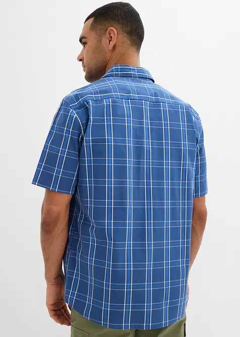 Overhemd van katoen met korte mouwen, bonprix