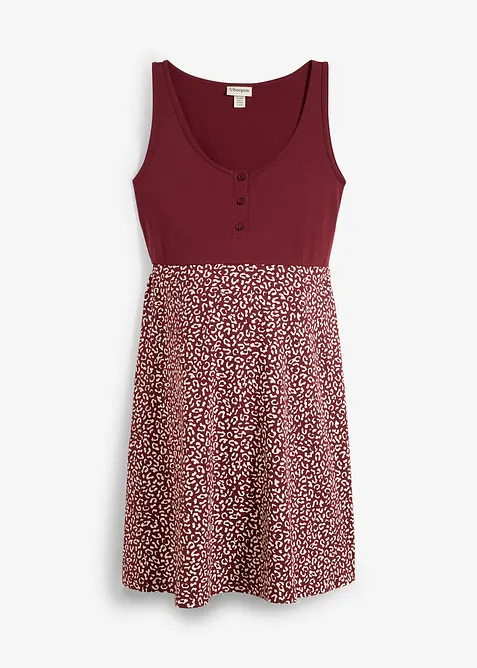 Zwangerschapsjurk/voedingsjurk van biologisch katoen, bonprix