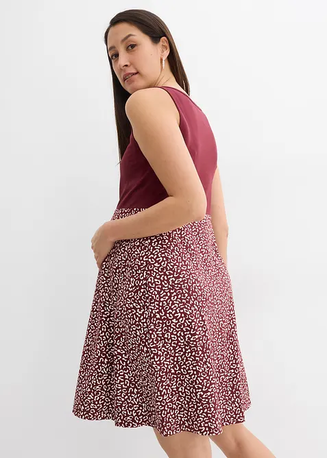 Zwangerschapsjurk/voedingsjurk van biologisch katoen, bonprix