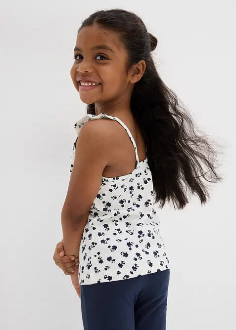 Top van biologisch katoen (set van 2), bonprix