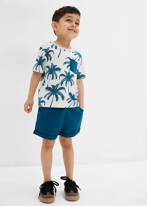 T-shirt en korte broek (2-dlg. set), bonprix