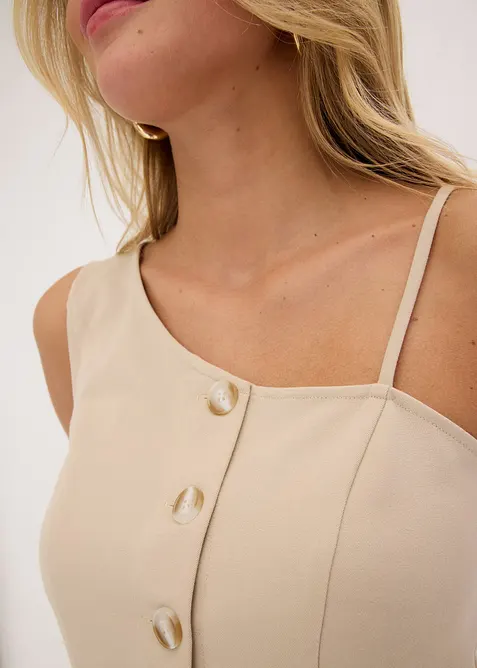 Bodywarmer met knopen, bonprix